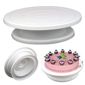 DF201210026 ake Decorating Rotating Cake Turntable Revolving Cake Stand