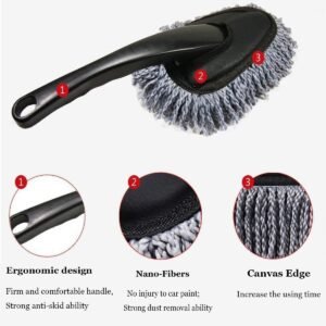 MICROFIBER CAR DASH DUSTER PACK OF 2