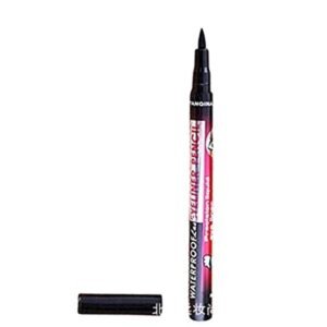 Beauty 36H Black Waterproof Pen Liquid Eyeliner Eye Liner Pencil Make Up Beauty 36H Black Waterproof Liquid Eyeliner Make Up Beauty Comestics Long-lasting Eye Liner Pencil Makeup Tools for eyes 36H Precision Liquid Waterproof Lash Eyeliner Pencil/ Eye Liner, Water Resistant, Long-Lasting (Black) (Pack Of 5)