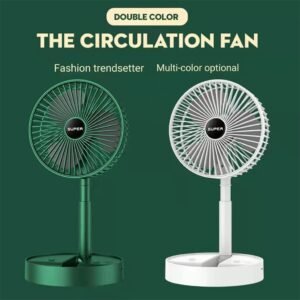 USB Rechargeable Portable Small Compact Desk Table Air Fan