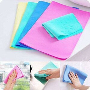 KINJU GARMENTS Magic Towel Reusable Absorbent Water for Kitchen Cleaning Car Unique Living Leather Wipes - Pack of 2