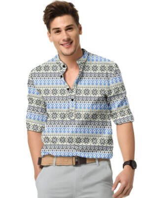 MEN EXCLUSIVE  COTTON FABRIC SHIRT KURTA